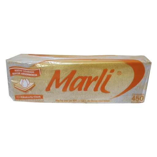 [ETJAFE0000236] Servilletas blancas Marli caja con 12 paq. 450 hjs.