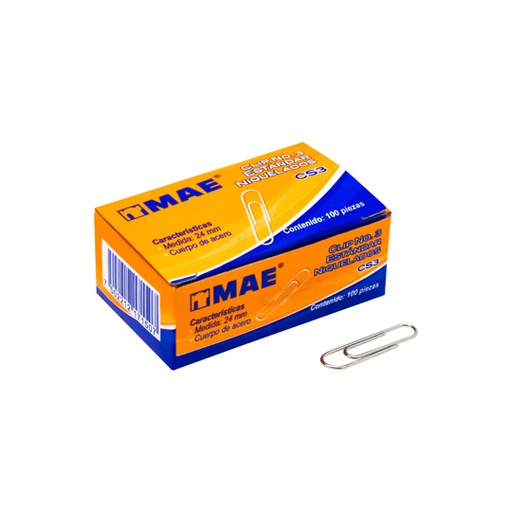 [ETPAPE0001378] Clip Estándar No.3 MAE