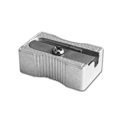 [SMR-24] SACAPUNTAS MAE METALICO RECTANGULAR C/24 PZAS