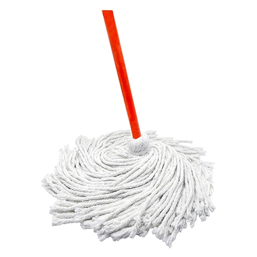 [MEC0005MQ] Mechudo de pabilo 400 gr, baston naranja.