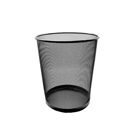 [NE-165R] Cesto de Malla Nextep Redondo 16L Color Negro