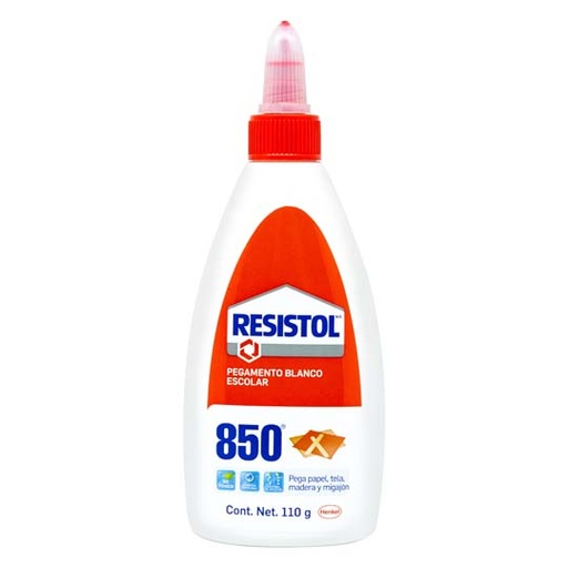 [938417] Pegamento blanco escolar Resistol 850 de110 grs