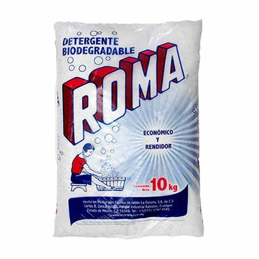 [JAB-0003] Detergente multiusos biodegradable en polvo Roma bolsa 10 kg