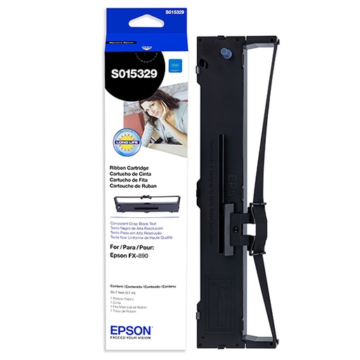 [EPS-CIN-S015329] Cinta Negra Epson S015329