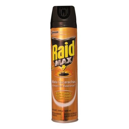 [ETJAFE0000216] Insecticida en aerosol Raid max, cucarachas e insectos de 285ml