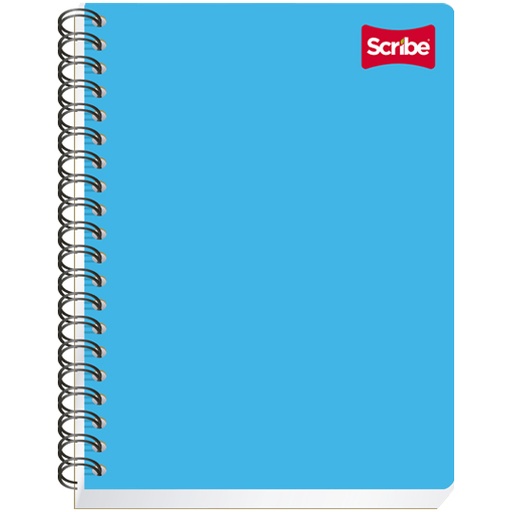 [2900] Cuaderno Scribe profesional clásico raya, con 100 hojas