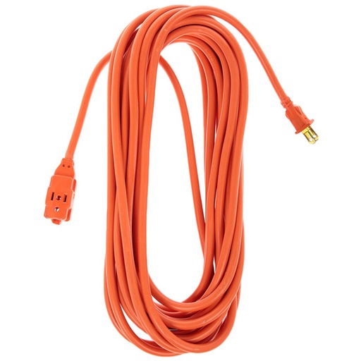 [ETJAFE0000547] Extensión de 3 contactos santul 10 M color naranja