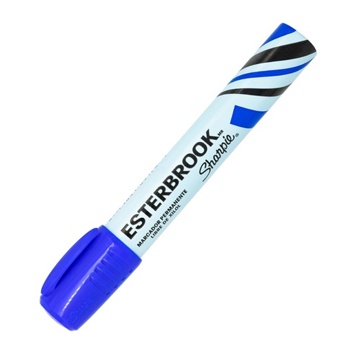 [ETPAPE0001138] Marcador permanente Esterbrook color azul 1 pieza