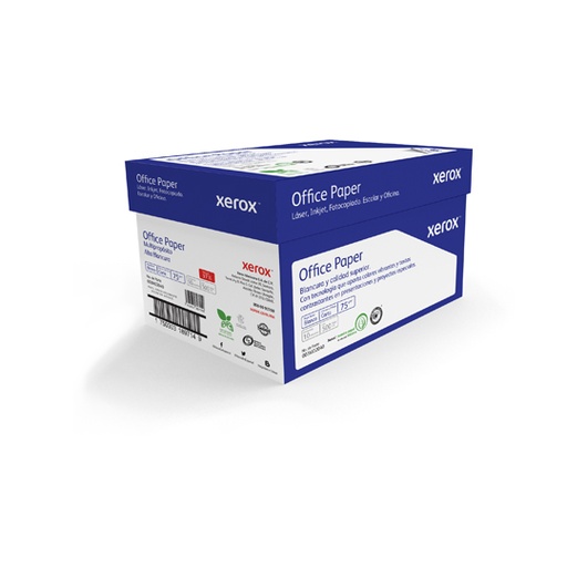 [PXER-PAP-AZULCT] Caja de papel bond Azul Xerox tamaño carta 97% de blancura 75gr.
