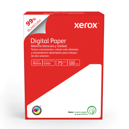 [ETPAPE0000912] HOJAS DE PAPEL OFICIO /75 GR BLANCURA 0.99 PAQUETE DE 500 HOJAS XEROX