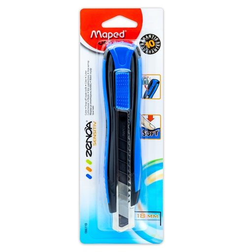 [ETPAPE0003329] Cutter zenoa Maped de 18 mm zenoa sensitiv