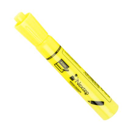 [NE-079A] Marcador Nextep Resaltador Color Amarillo C/12 Pzas