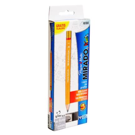 [LA1180] LAPIZ MIRADO ENTRENADOR C/6