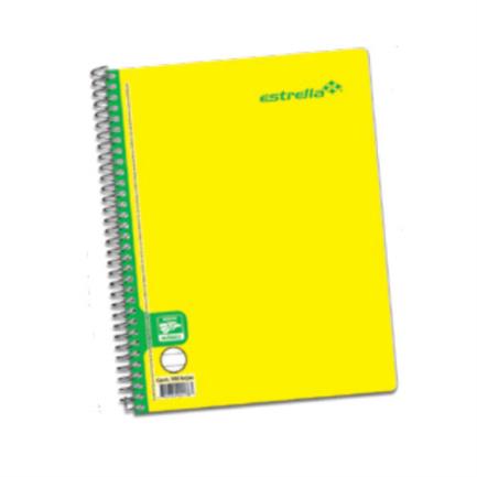 [180] CUADERNO ESTRELLA FRANCESA 100HJS BLANCO