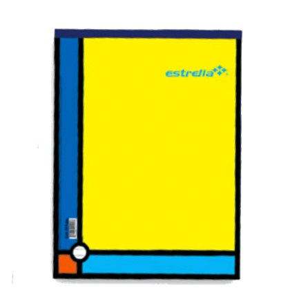 [8] BLOCK ESTRELLA CARTA C7 80 HJS