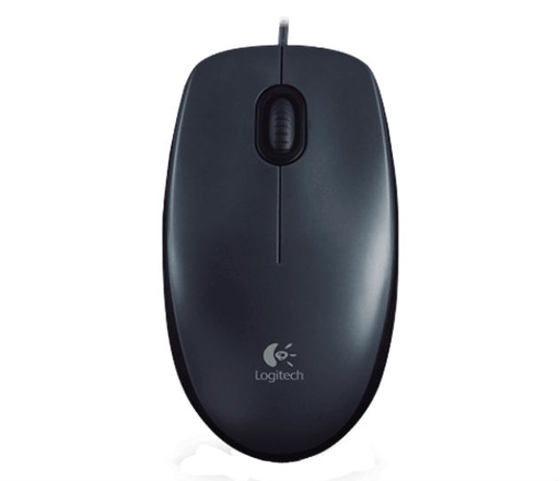 [ETTECN0000269] Mouse Logitech M90 Alámbrico Negro.
