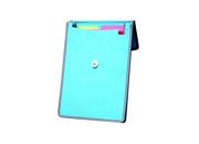 [F458] PORTADOCUMENTOS OXFORD VERTICAL ICLIP AQUA