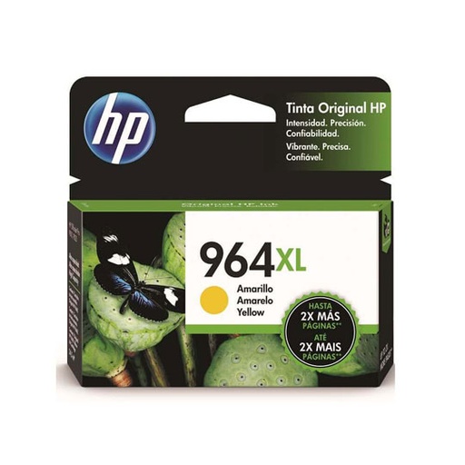 [ETTECN0000317] HP 964xl yellow original ink cartridge.