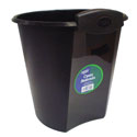 [8005] CESTO SABLON 8005NE BASURA NEGRO