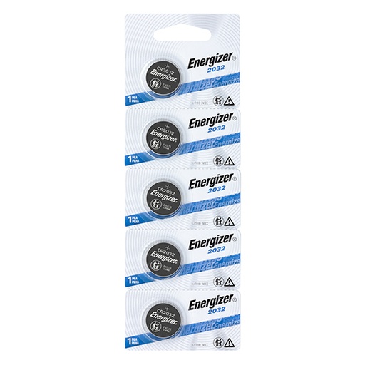 [ETJAFE0000729] Pila de litio Energizer 2032 de 3.0v blíster con 5 pzas