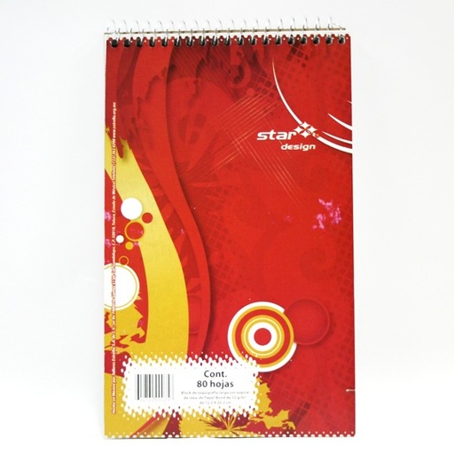 [35] Block taquigrafía largoEstrella 80 hojas