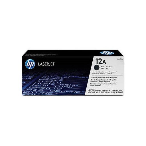 [ETTECN0000386] Cartucho de tóner negro HP 12a