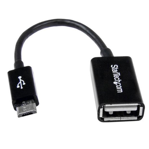 [ETTECN0000468] Cable Startech de 12cm micro USB m a USBa h o